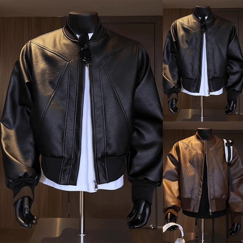 Blouson cuir homme pour - pu,
