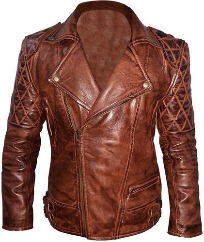 Blouson motard classique en - de,