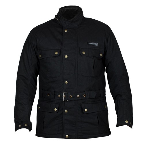 Veste moto vintage cire - veste,
