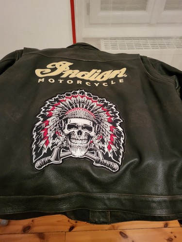 Blouson cuir indian - cuir,
