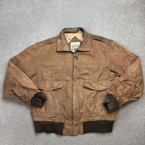 Blouson volant cuir adulte - cuir,